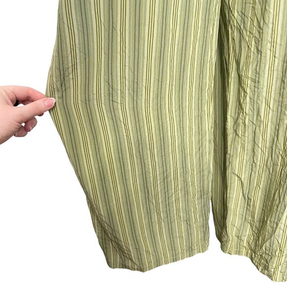 Victoria Secret Satin Pajama Set Wide Leg Pants Camisole Tank Top Womens L Y2K - Picture 9 of 15